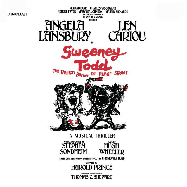 Album cover art for Sweeney Todd, the Demon Barber of Fleet Street