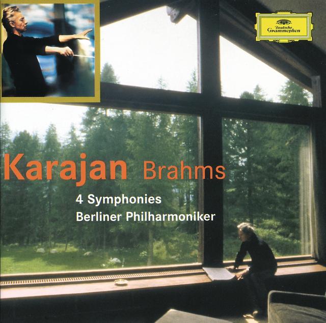 Album cover art for Brahms : 4 Symphonies