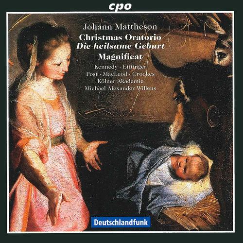 Album cover art for Mattheson: Christmas Oratorio & Magnificat