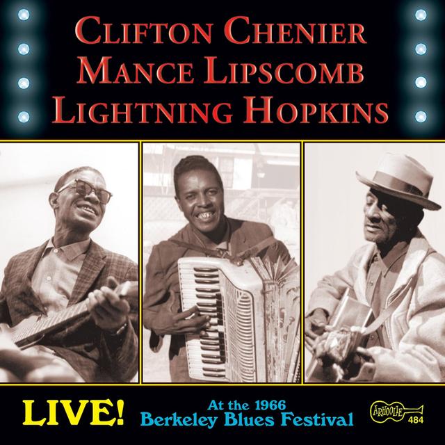 Album cover art for Live! At The 1966 Berkeley Blues Festival