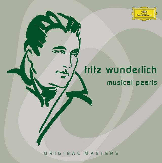 Album cover art for Fritz Wunderlich On Deutsche Grammophon