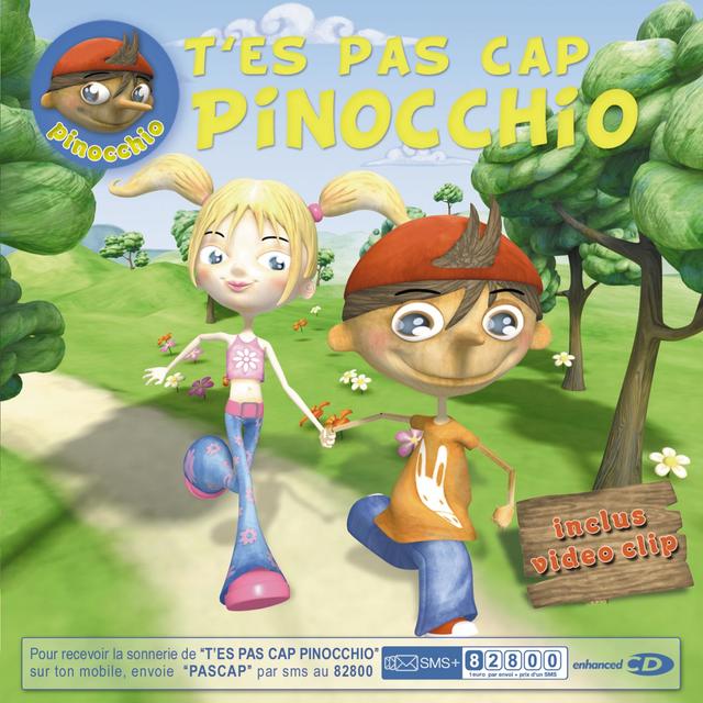 Album cover art for T' Es Pas Cap Pinocchio