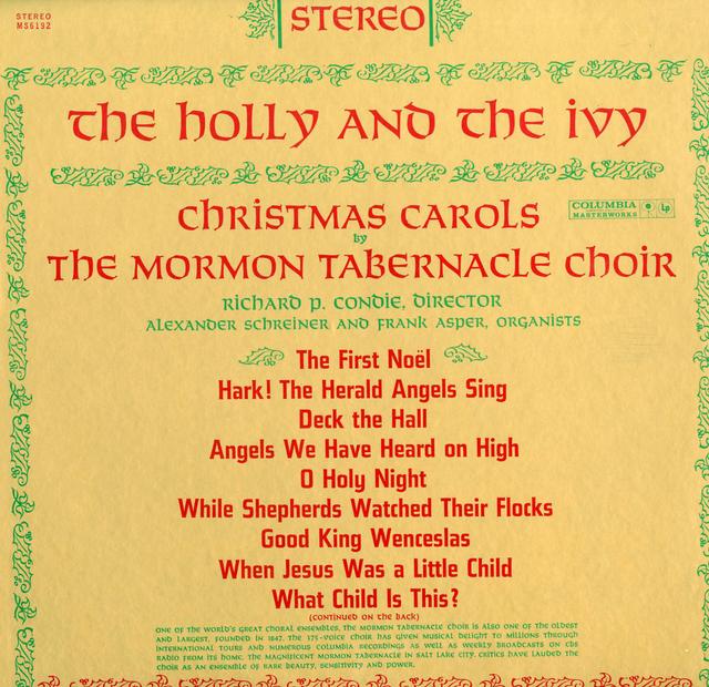 Album cover art for The Holly and the Ivy