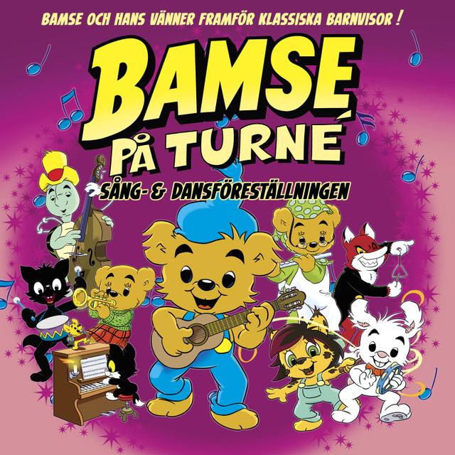 Album cover art for Bamse: Sång & Dansföreställningen