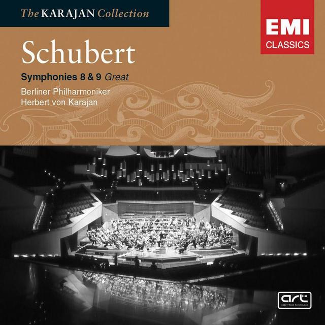 Album cover art for Schubert : Symphony Nos 8 & 9