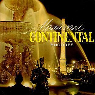 Album cover art for Continental Encores