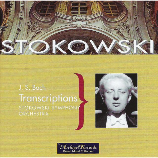 Album cover art for Bach: Transcriptions - Stokowski