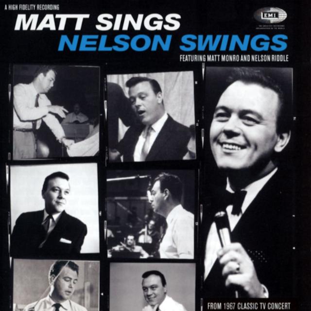 Album cover art for Matt Sings And Nelson Swings