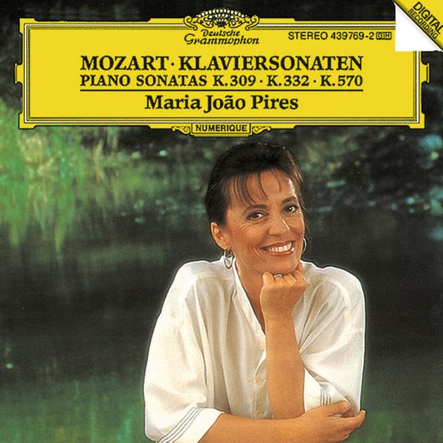 Album cover art for Mozart: Piano Sonatas K. 309, K. 332 & K. 570