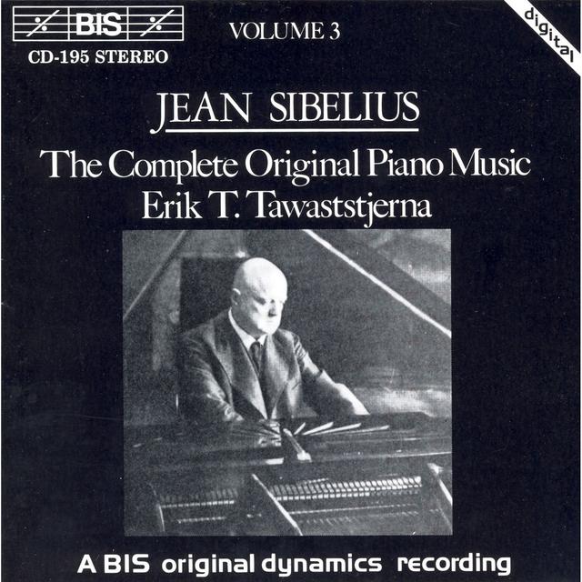 Album cover art for Sibelius: Complete Original Piano Music, Vol. 3