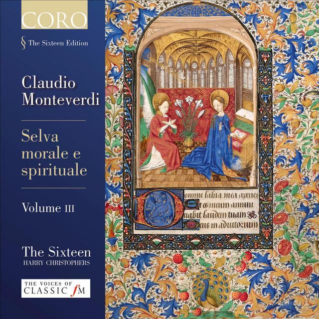 Album cover art for Monteverdi: Selva morale e spirituale Volume III