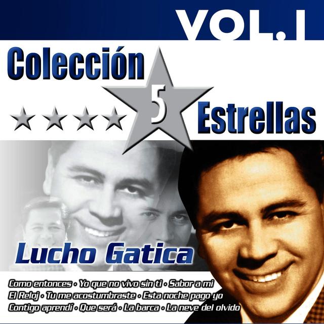 Album cover art for Colección 5 Estrellas. Lucho Gatica. Vol. 1