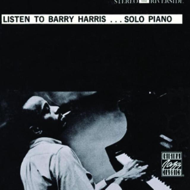 Album cover art for Listen to Barry Harris...Solo Piano