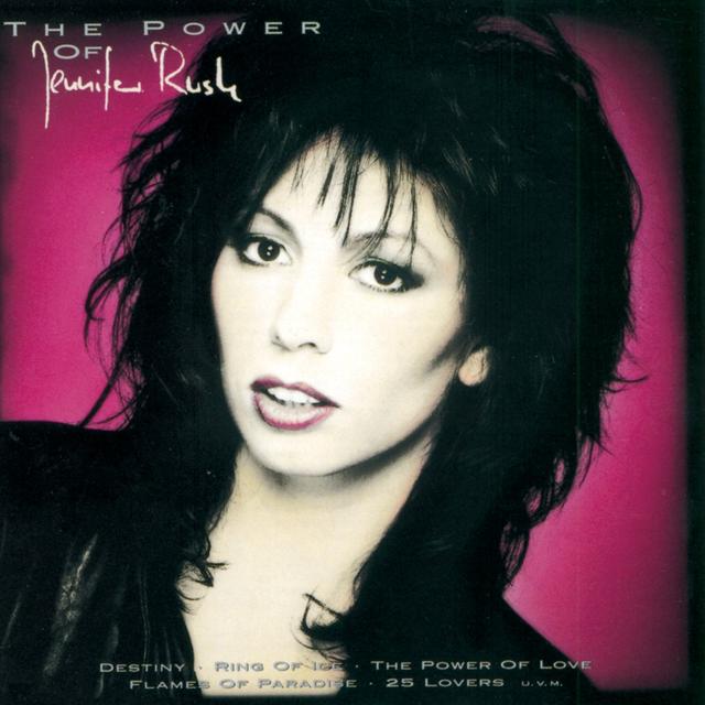 Album cover art for The Power of Jennifer Rush