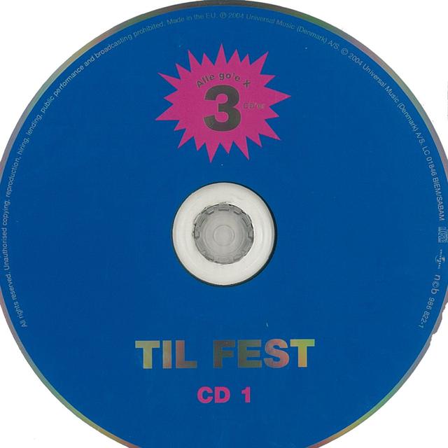 Album cover art for Til Fest Med Johnny Reimar / Cd 1