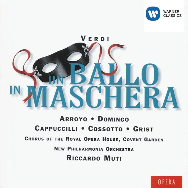 Album cover art for Un Ballo In Maschera