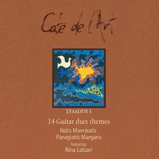 Album cover art for Cafe De L Art I 14 Guitar Duets Themes