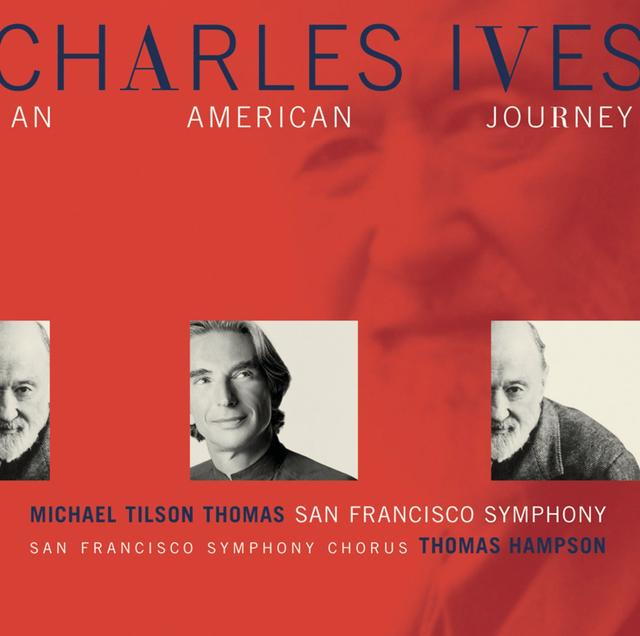 Album cover art for Charles Ives : An American Journey