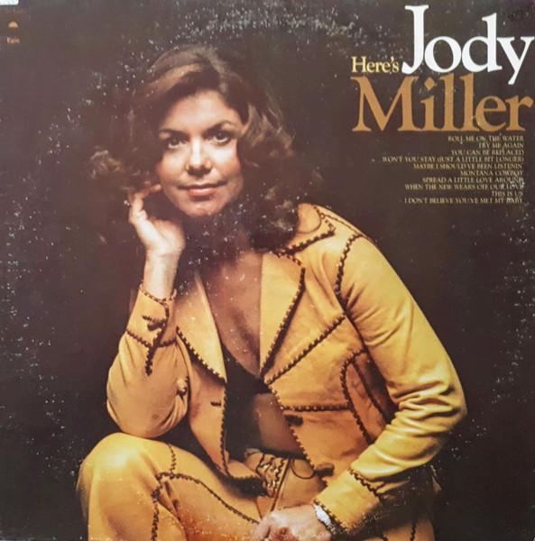 Album cover art for Here's Jody Miller