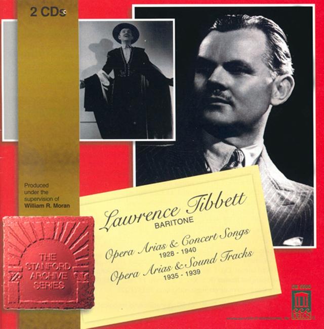 Album cover art for Opera Arias & Concert Songs (1928 - 1940) / Opera Arias & Sound Tracks (1935 - 1939)