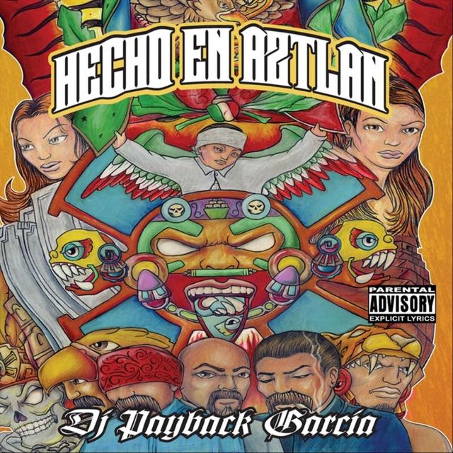 Album cover art for Hecho en Aztlan 1