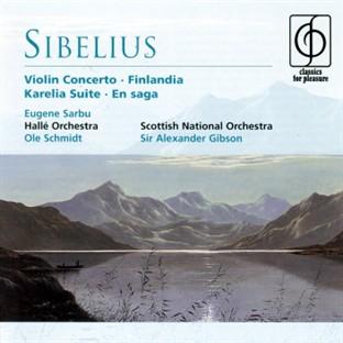 Album cover art for Violin Concerto - En Saga Etc