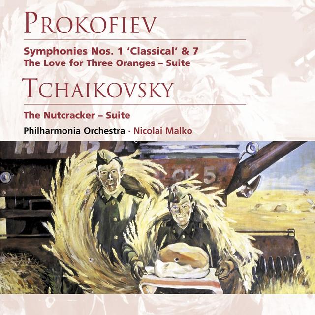 Album cover art for Prokofiev: Symphonies Nos. 1 & 7 etc