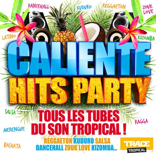 Album cover art for Caliente Hits Party