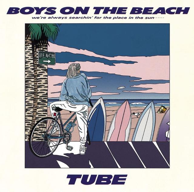 Album cover art for BOYS ON THE BEACH