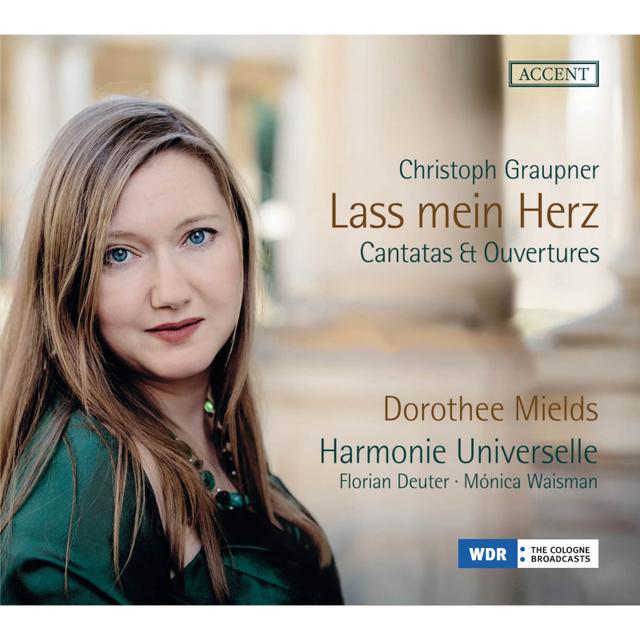 Album cover art for Graupner : Lass Mein Herz - Cantatas & Ouvertures