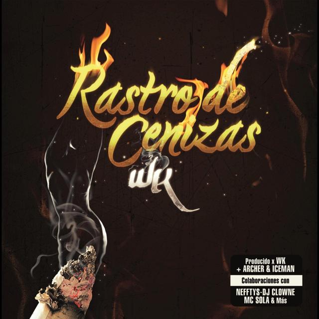 Album cover art for Rastro de Cenizas