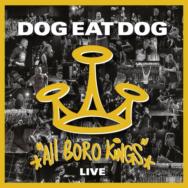 Album cover art for All Boro Kings Live