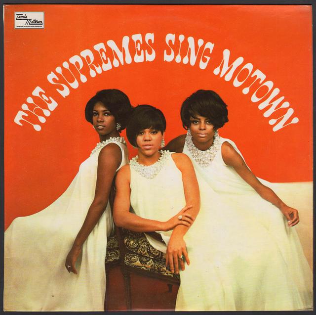 Album cover art for Sing Motown