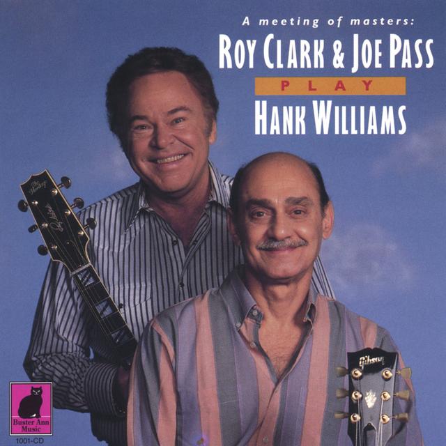 Album cover art for Roy Clark & Joe Pass Play Hank Williams