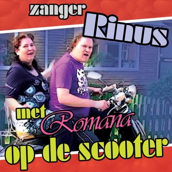 Album cover art for Met Romana op de scooter