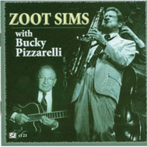 Album cover art for Zoot Sims with Bucky Pizzarelli