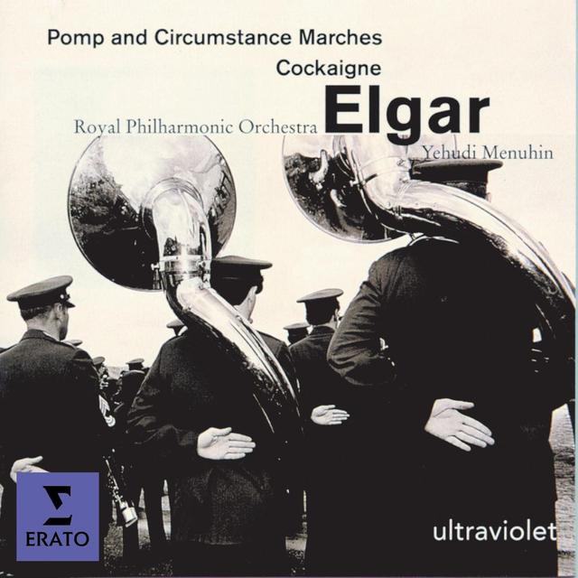 Album cover art for Elgar - Pomp And Circumstance Marches - Cockaigne - Royal Philharmonic Orchestra - Menuhin