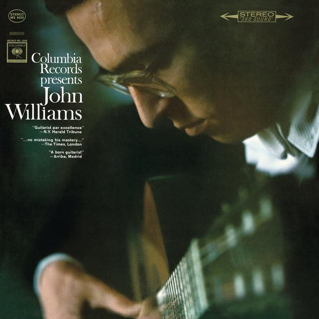 Album cover art for Columbia Records Presents John Williams