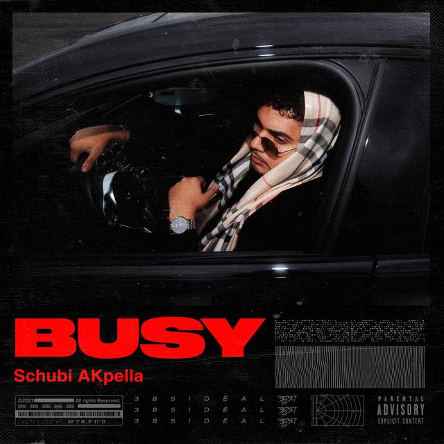 Album cover art for Busy