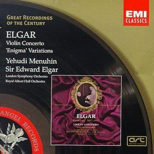 Album cover art for Elgar : Violin Concerto/Enigma Variations