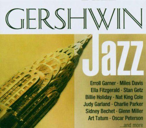 Album cover art for Jazz Masters Play Gershwin