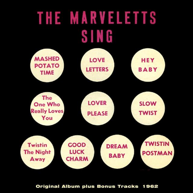 Album cover art for The Marveletts Sing