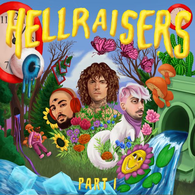 Album cover art for HELLRAISERS, Part 1