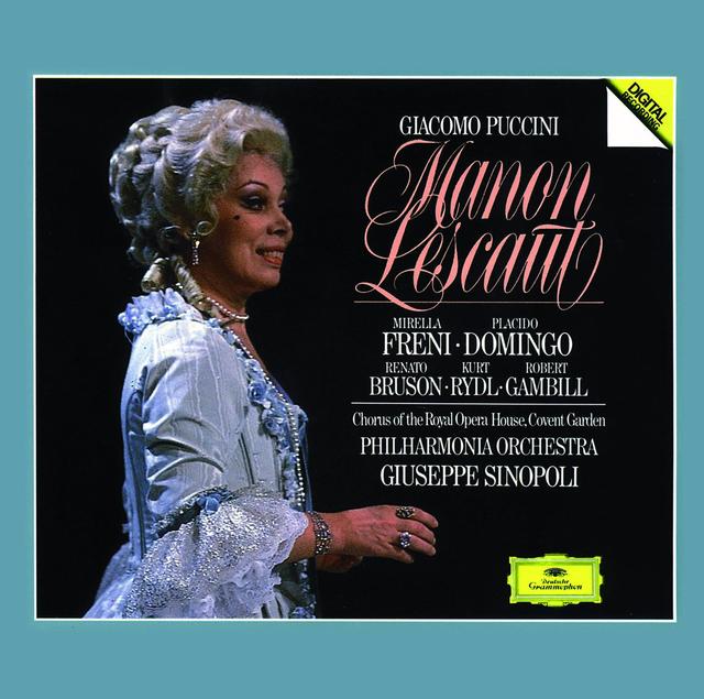 Album cover art for Puccini: Manon Lescaut