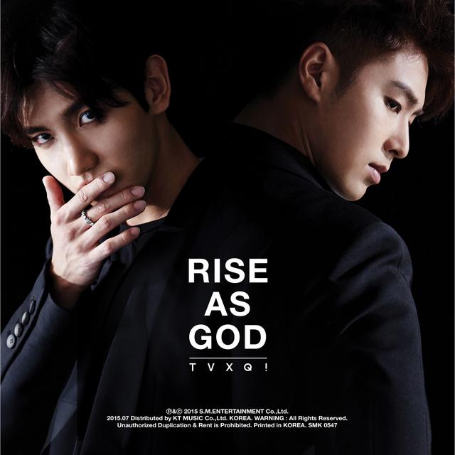 Album cover art for Rise as God