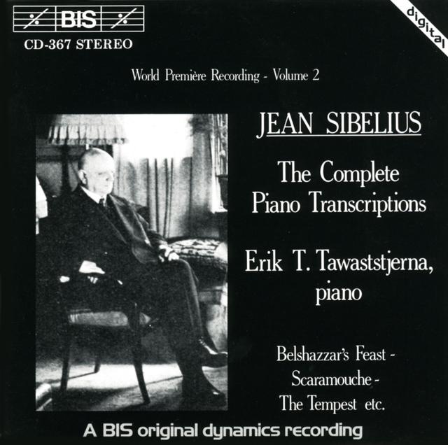 Album cover art for Sibelius: Complete Piano Transcriptions, Vol. 2