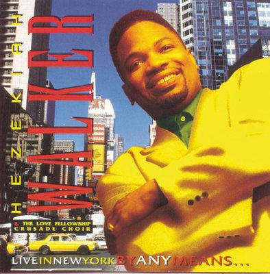 Album cover art for Live in New York by Any Means