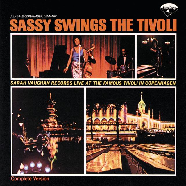 Album cover art for Sassy Swings the Tivoli