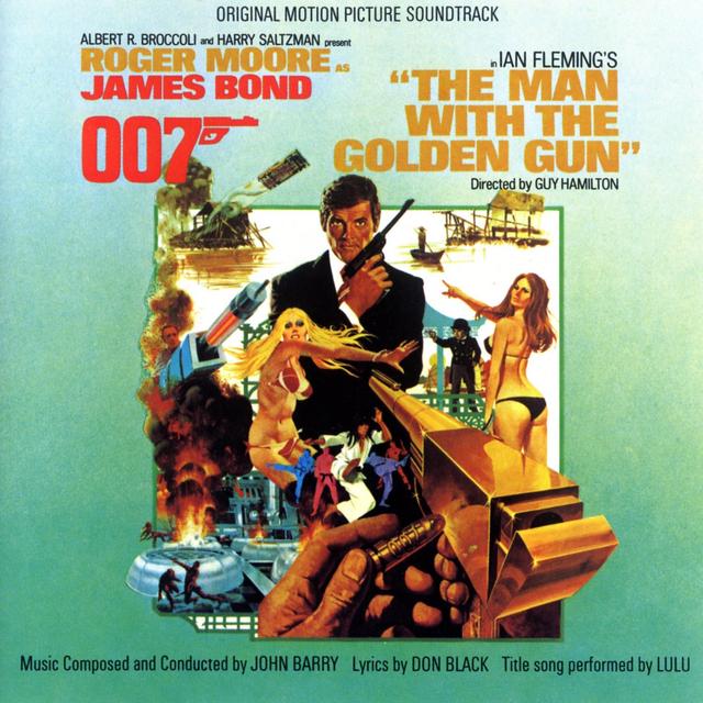 Album cover art for The Man With The Golden Gun [B.O.F.]