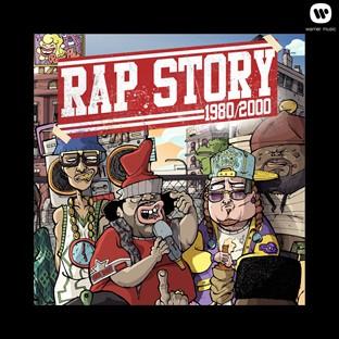 Album cover art for Rap Story 1980-2000